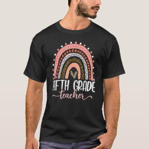 T-shirt Enseignant de cinquième année enseigner l'amour In