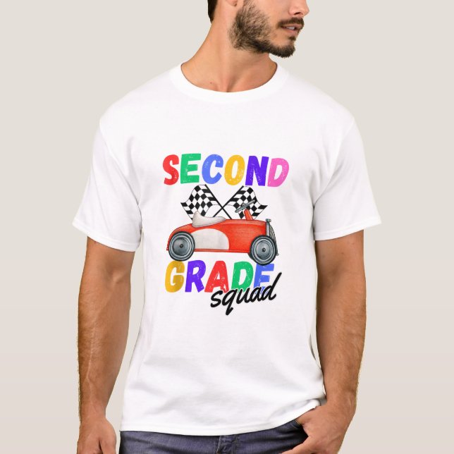 T-shirt Enseignant de deuxième année (Devant)