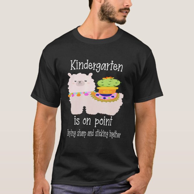 T-shirt Enseignant de jardin d'enfants retour à l'école ll (Devant)