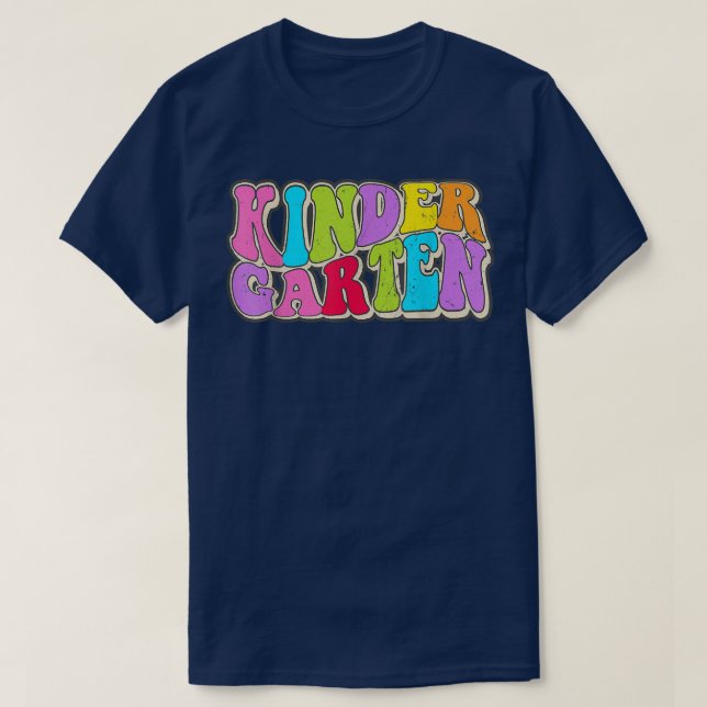 T-shirt Enseignant de la maternelle Premier jour de l'écol (Design devant)