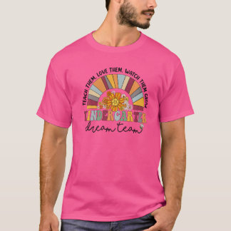 T-shirt Enseignant De La Maternelle Premier Jour Retour À 