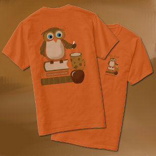 T-shirt enseignant de l'école de la Chouette Brown