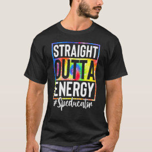 T-shirt Enseignant De L'Éducation Spéciale Droit Dehors De