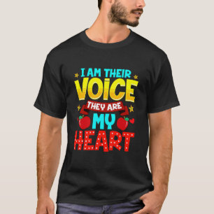 T-shirt Enseignant De L'Éducation Spéciale Je Suis Leur Vo