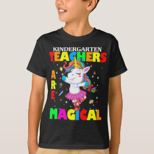 T-shirt enseignant de maternelle sont magiques