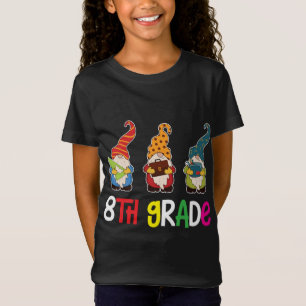 T-Shirt Enseignant de premier jour Retour à l'école Gnomes