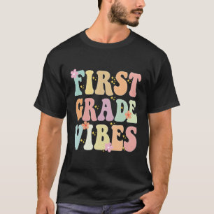 T-shirt Enseignant De Première Année 1Ème Année Retour À L