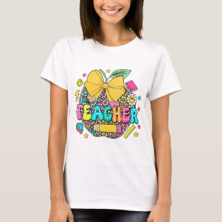 T-shirt Enseignant de rentrée scolaire