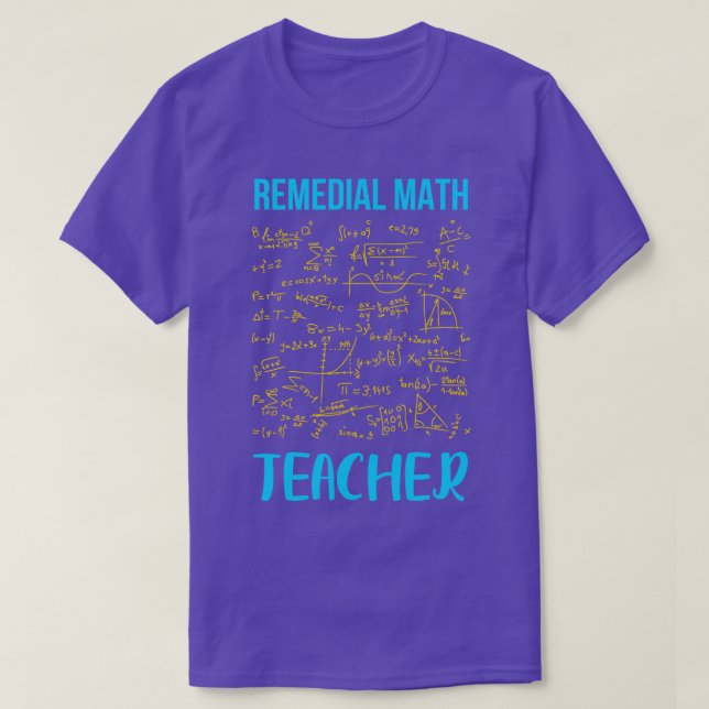 T-shirt Enseignant des mathématiques réparatrices (Design devant)