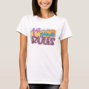 T-shirt Enseignant des règles de première année