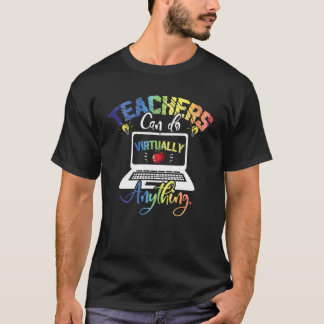 T-shirt Enseignant Drôle Les Enseignants Peuvent Faire Pra