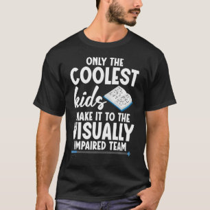 T-shirt Enseignant en Braille de l'Éducation Spéciale Tvi