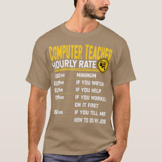 T-shirt Enseignant en informatique amusant Enseignant Ense