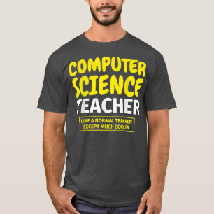 T-shirt Enseignant en informatique drôle