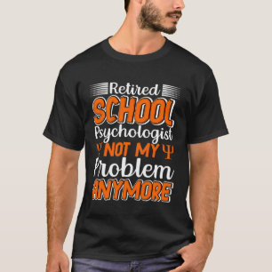 T-shirt Enseignant en psychologie psychologue scolaire à l
