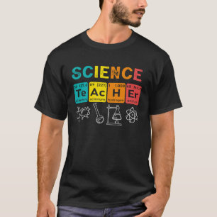 T-shirt Enseignant en sciences chimie Biologie Physique En