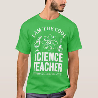 T-shirt Enseignant en sciences cool