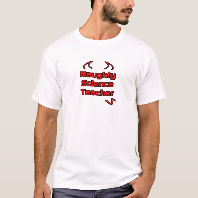 T-shirt Enseignant en sciences coquines (Devant)