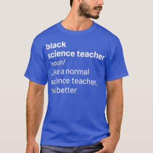 T-shirt Enseignant en Sciences Noires Educateur Africain A