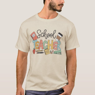 T-shirt Enseignant enseignant aux futurs dirigeants Cadeau
