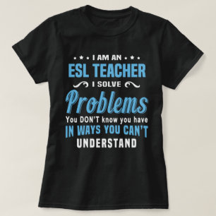 T-shirt Enseignant ESL