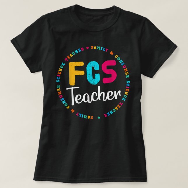 T-shirt Enseignant FCS - Enseignant Électif - Enseignant F (Design devant)