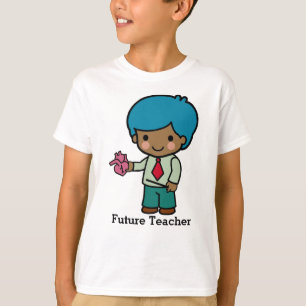 T-shirt Enseignant futur avec coeur