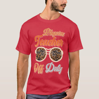 T-shirt Enseignant hors service vacances d'enseignant prof