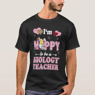 T-shirt Enseignant J'espère être professeur de biologie Pâ