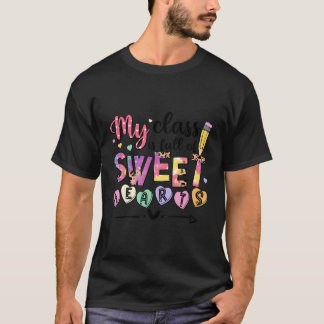 T-shirt Enseignant Ma Classe Est Pleine D'Amour