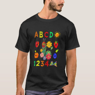 T-shirt Enseignant Maternelle Fleurs Rétro Et Chatte Affam
