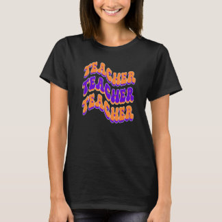 T-shirt Enseignant, Meilleur Enseignant, Enseignant Hallow