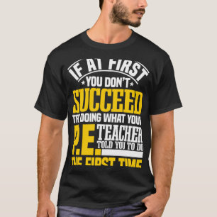 T-shirt Enseignant PE Gym Enseignant Enseignant Enseignant