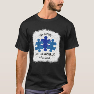 T-shirt Enseignant Principal Sensibilisation à l'autisme E