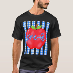 T-shirt Enseignant rayé pré-maternelle à la maternelle ren