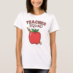 T-shirt ENSEIGNANT SQUAD - appréciation de l'enseignant