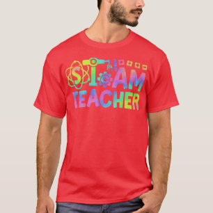 T-shirt Enseignant STEAM Retour À L'École Technolo Science