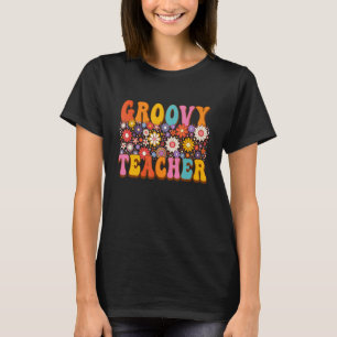 T-shirt Enseignant super Retro Colorful Teacher Day Enseig