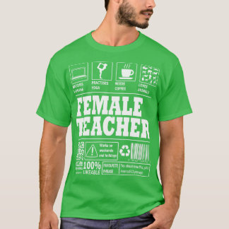 T-shirt Enseignante