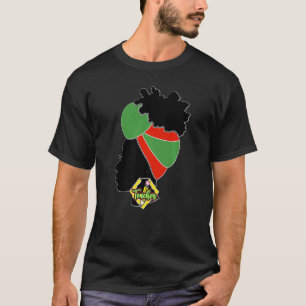 T-shirt Enseignante noire Queens Melanin Femmes Sista Ense