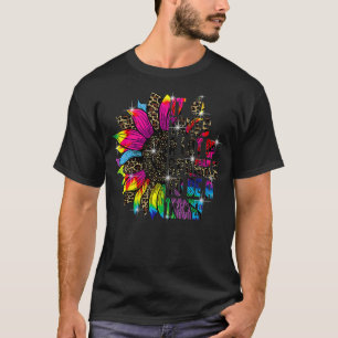 T-shirt Enseignante Sunflower Mme Berard VNeck