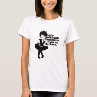 T-shirt Enseignants ayant un cours de nancy fantaisiste