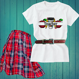 T-shirt Enseignants des pommes et des crayons
