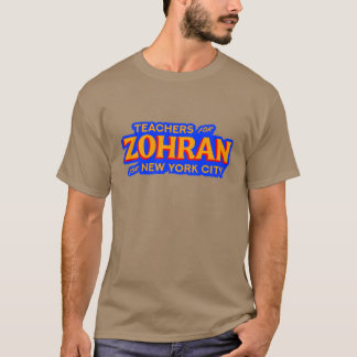 T-shirt Enseignants pour Zohran pour New York City Autocol