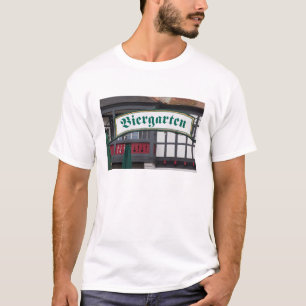 T-shirt Enseigne de biergarten, Allemagne