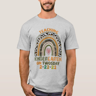 T-shirt Enseignement À La Maternelle Jour