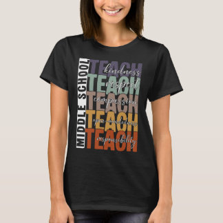 T-shirt Enseignement Collège