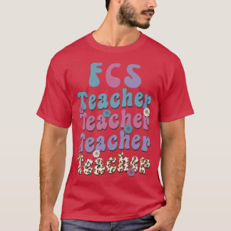 T-shirt Enseignement des femmes Retro FCS Family & Consume