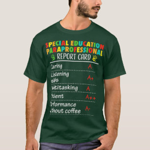 T-shirt Enseignement spécial Paraprofessionnel Drôle cad