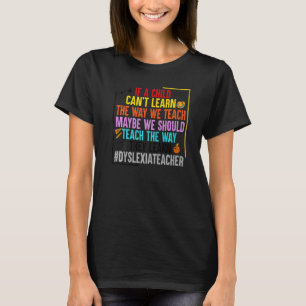 T-shirt Enseigner à la manière dont ils apprennent  Sensib